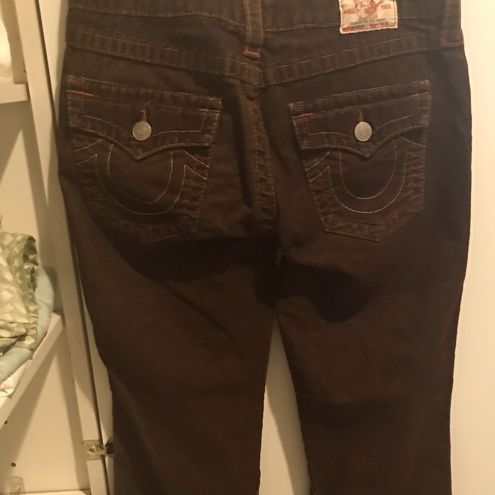 True religion corduroy pants size 29